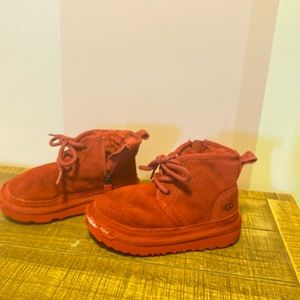 Toddler red UGGs size 10